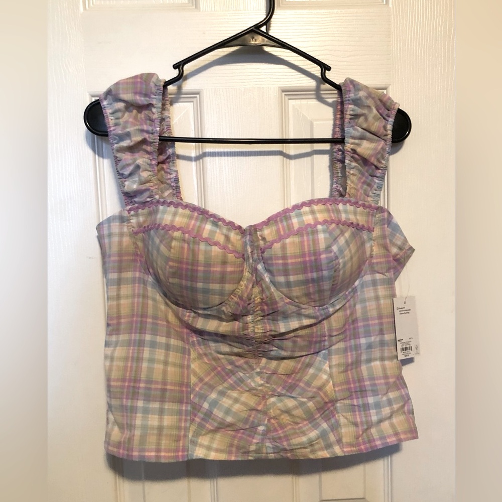 SO cute stripe pastel top